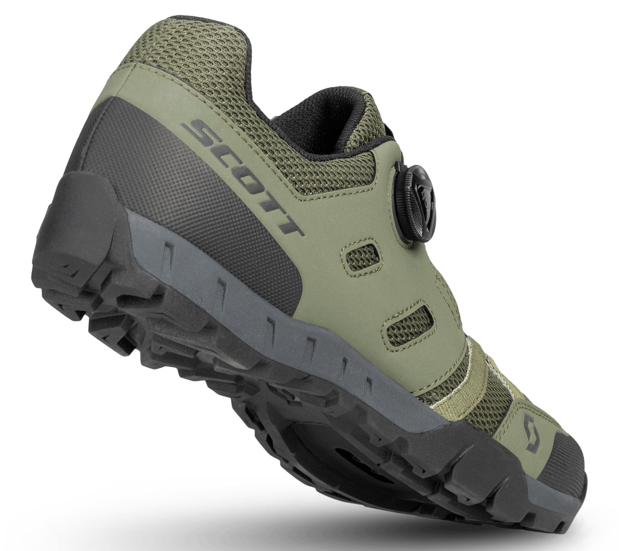 Превью Велообувь Велоботинки туристические SCOTT Sport Crus-R Boa Fir Green/Black